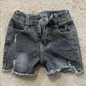Little Bipsy Charcoal Jean Shorts